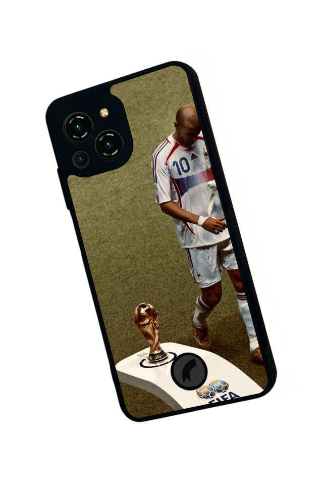 Reeder S23 Pro Max Uyumlu Zidane Tasarımlı Glossy Premium Kılıf