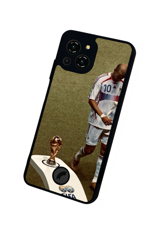 Reeder S23 Pro Max Uyumlu Zidane Tasarımlı Glossy Premium Kılıf