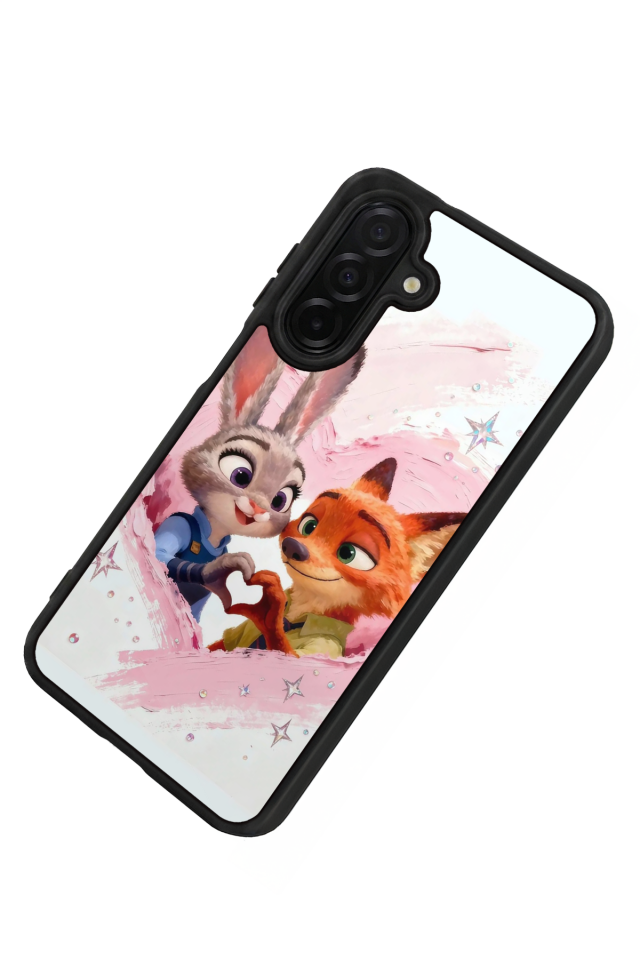 Samsung Galaxy A56 Uyumlu Zootropolis Tasarımlı Glossy Premium Kılıf