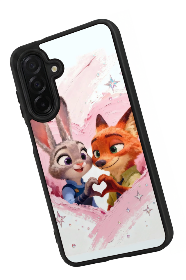 Samsung Galaxy A56 Uyumlu Zootropolis Tasarımlı Glossy Premium Kılıf
