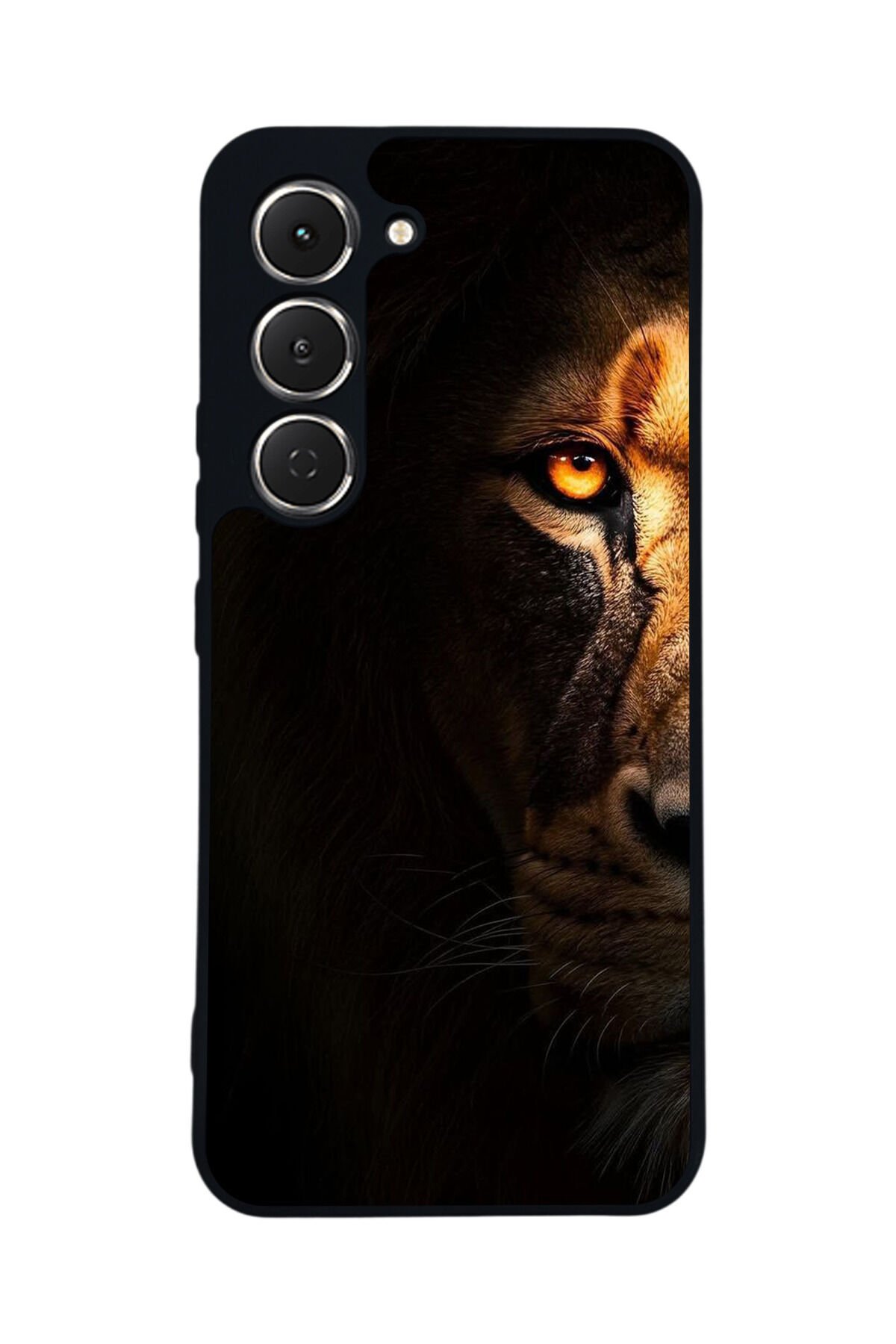 Tecno Spark 40 Pro Uyumlu Aslan Tasarımlı Glossy Premium Kılıf