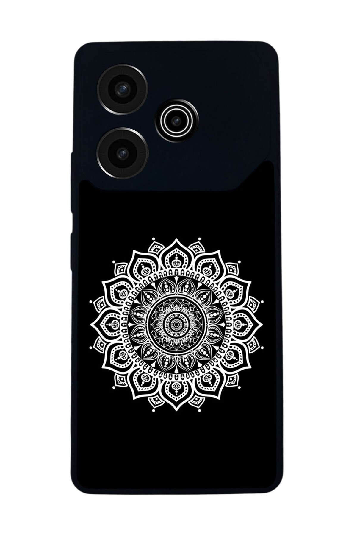 Tecno Pova 6 Uyumlu Mandala Tasarımlı Glossy Premium Kılıf