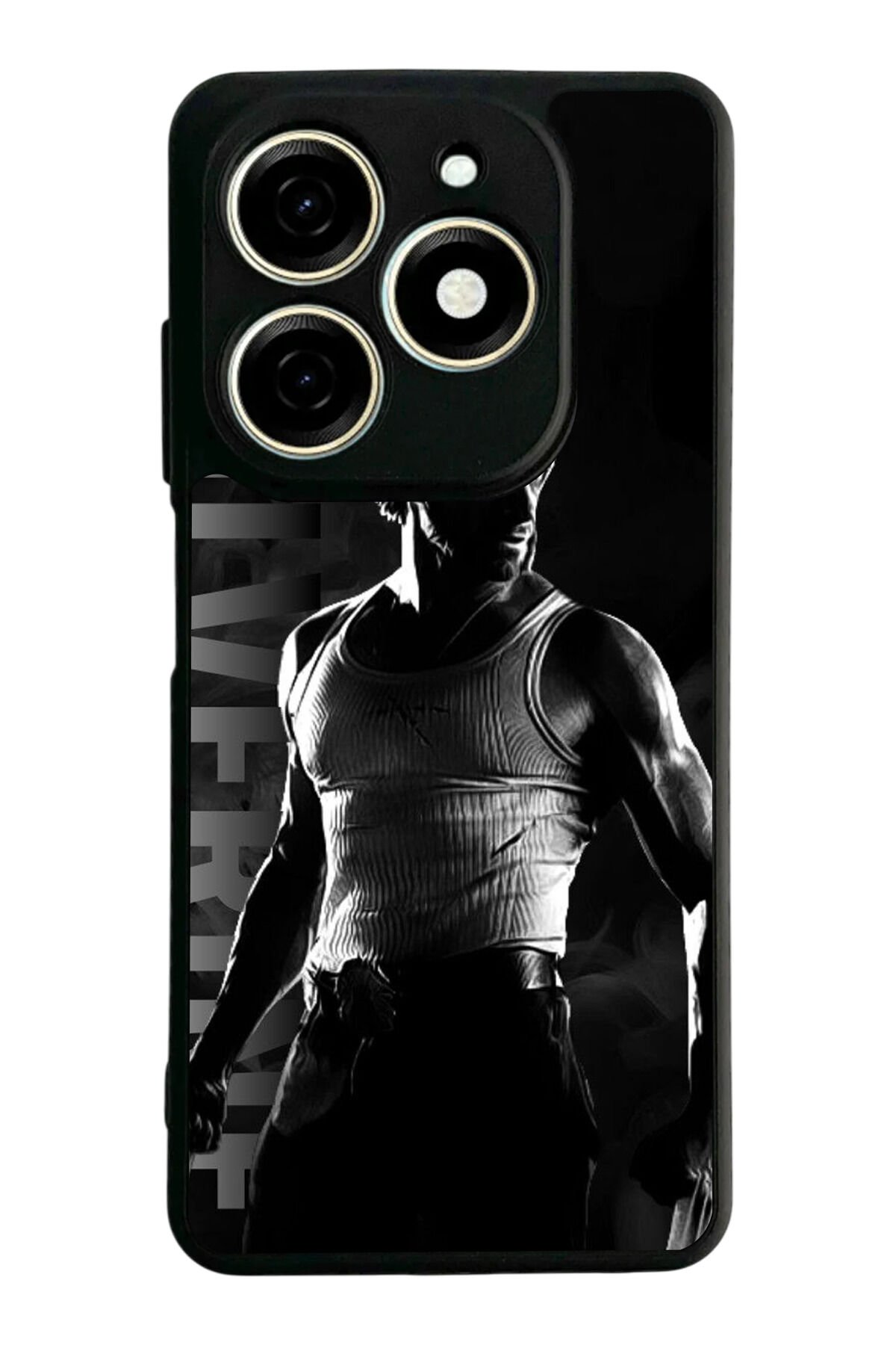 Infınıx Smart 8 Pro Uyumlu Wolverine Tasarımlı Glossy Premium Kılıf