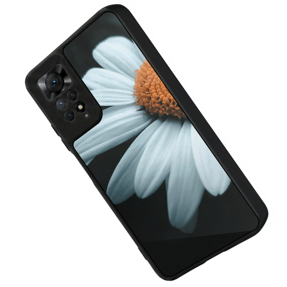Xiaomi Redmi Note 12 Pro Uyumlu Cicek Tasarımlı Glossy Premium Kılıf