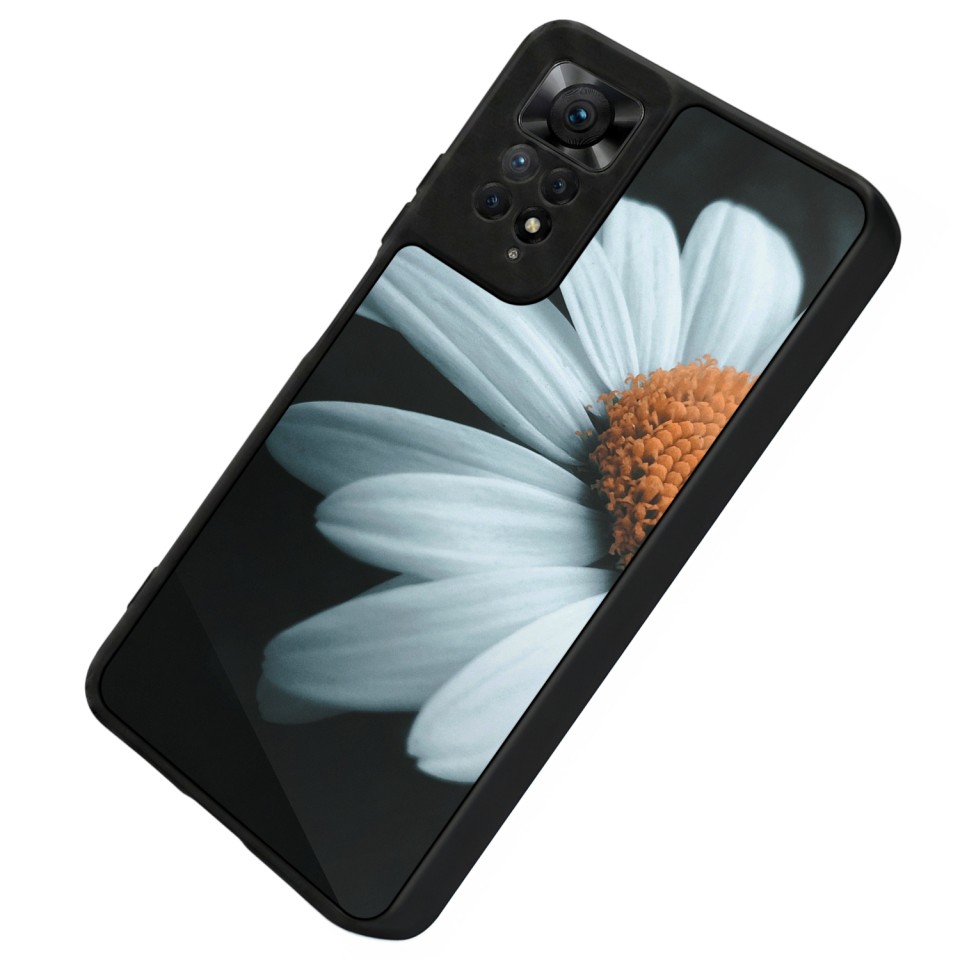 Xiaomi Redmi Note 12 Pro Uyumlu Cicek Tasarımlı Glossy Premium Kılıf