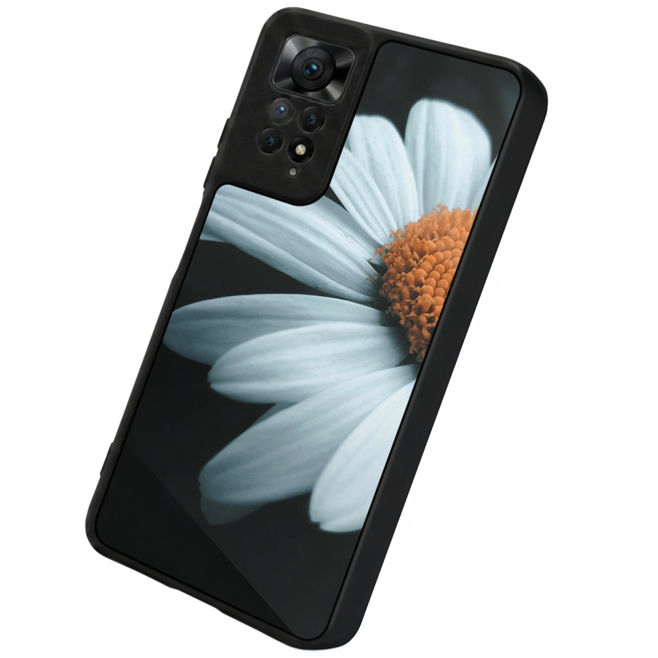 Xiaomi Redmi Note 12 Pro Uyumlu Cicek Tasarımlı Glossy Premium Kılıf