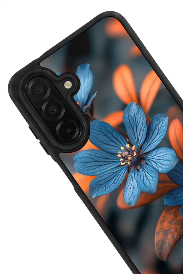 Samsung Galaxy A26 Uyumlu Cicek Tasarımlı Glossy Premium Kılıf
