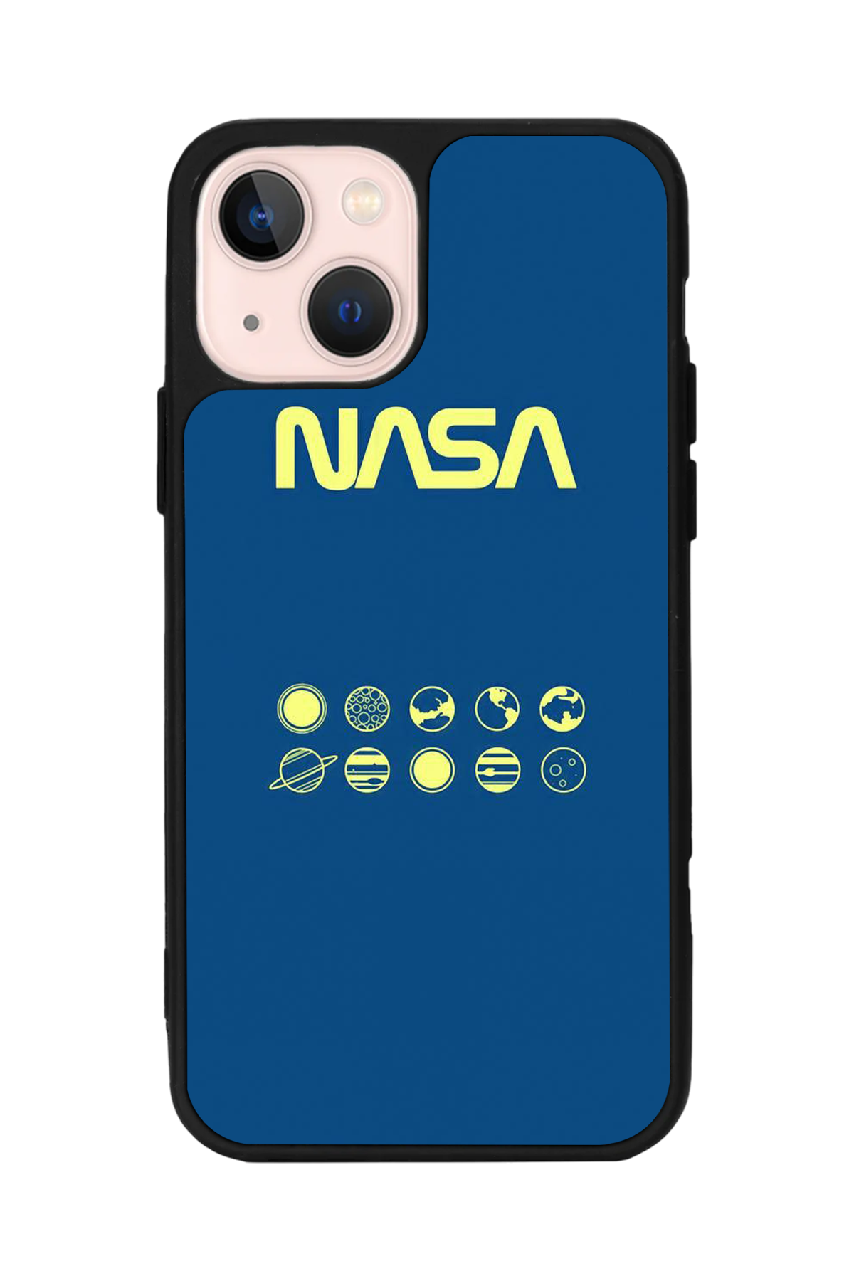 iPhone 14 Plus Uyumlu Nasa Tasarımlı Glossy Premium Kılıf