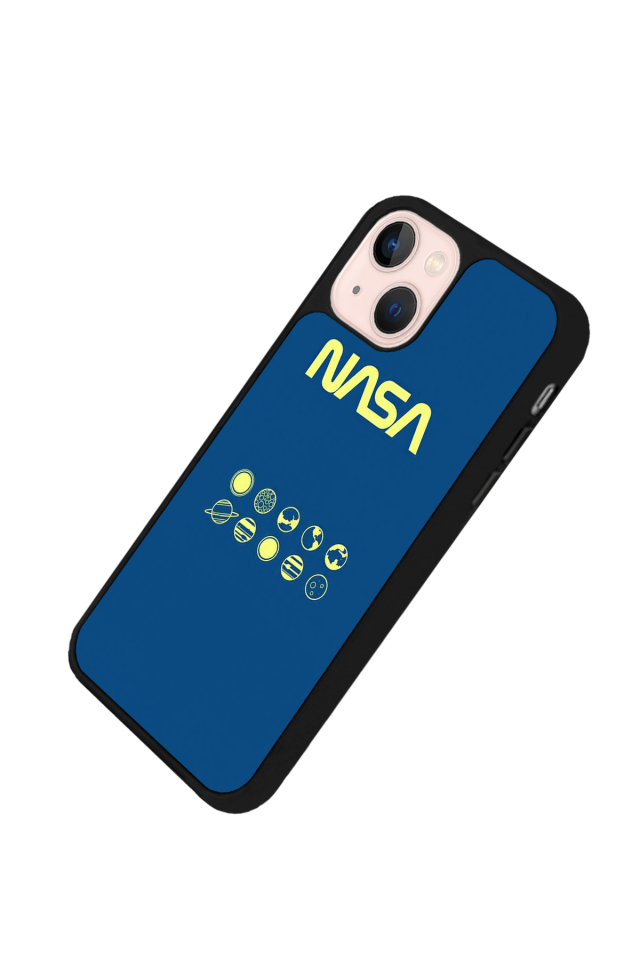 iPhone 14 Plus Uyumlu Nasa Tasarımlı Glossy Premium Kılıf