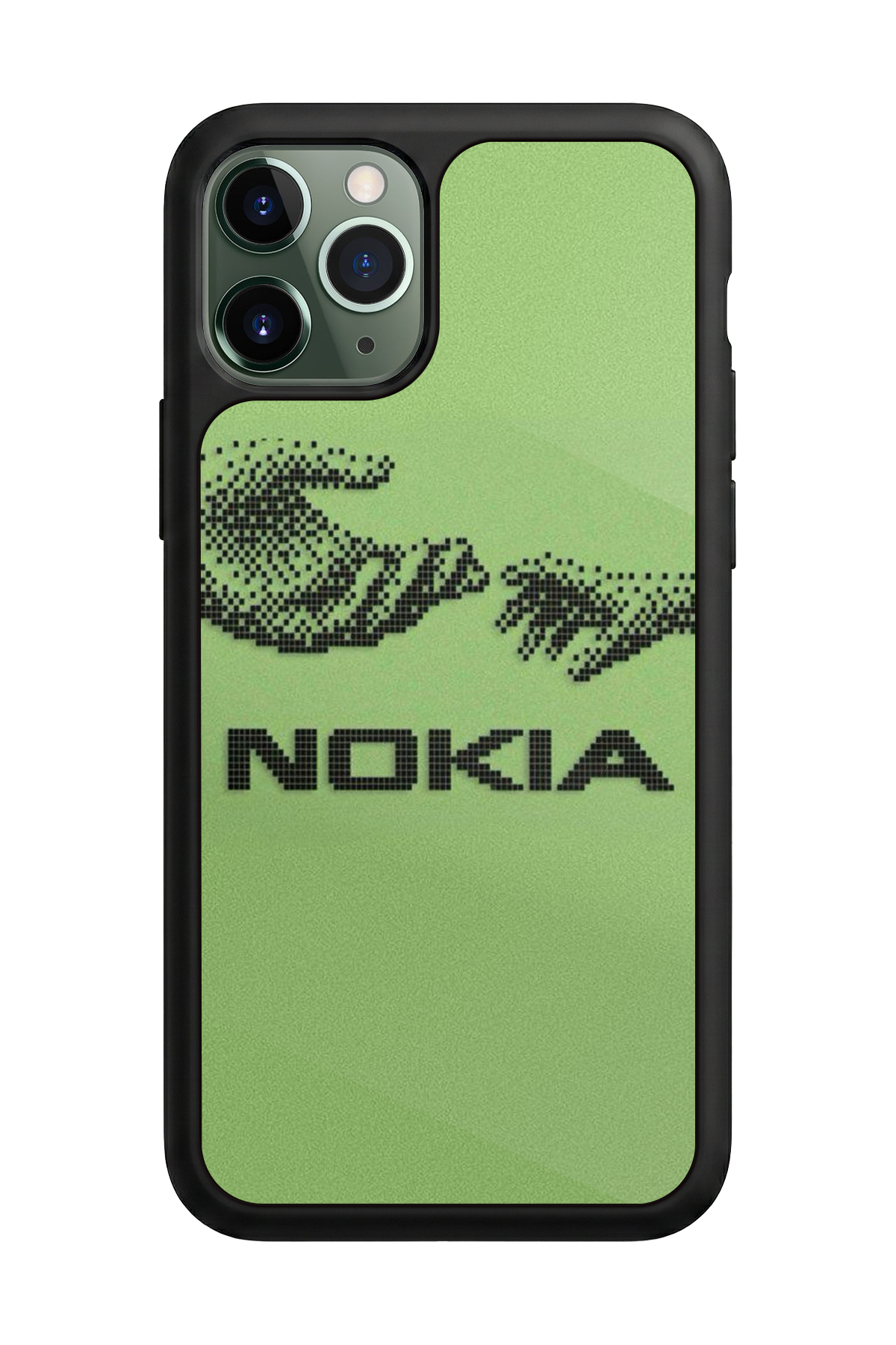 iPhone 11 Pro Uyumlu Nokia Tasarımlı Glossy Premium Kılıf