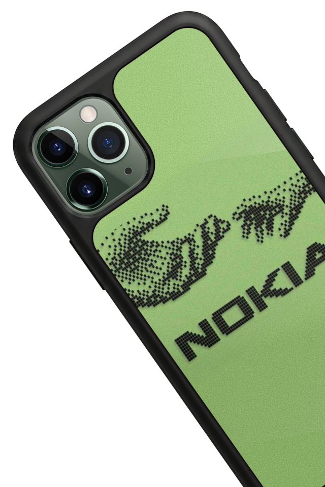 iPhone 11 Pro Uyumlu Nokia Tasarımlı Glossy Premium Kılıf