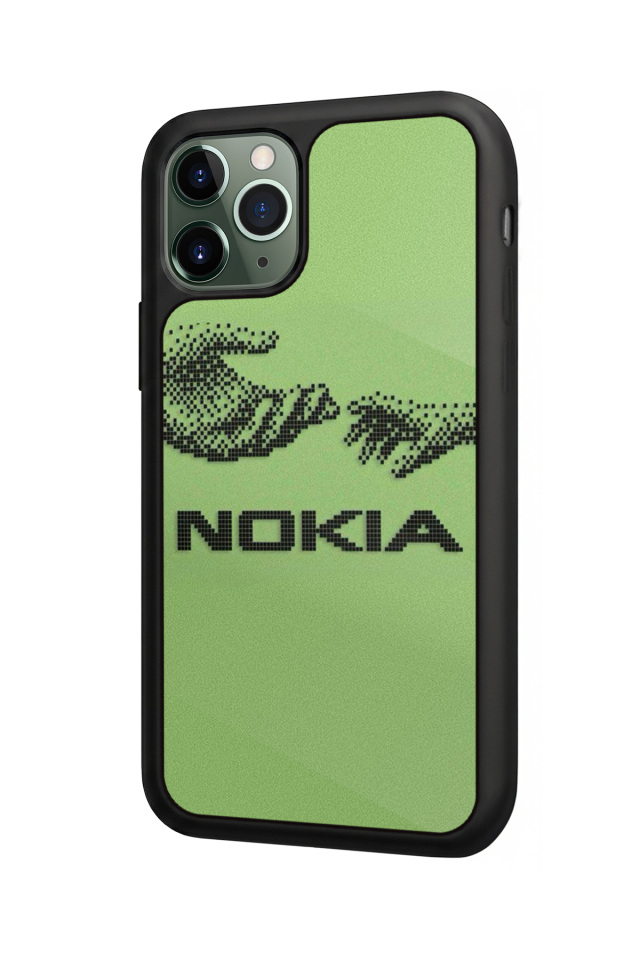 iPhone 11 Pro Uyumlu Nokia Tasarımlı Glossy Premium Kılıf