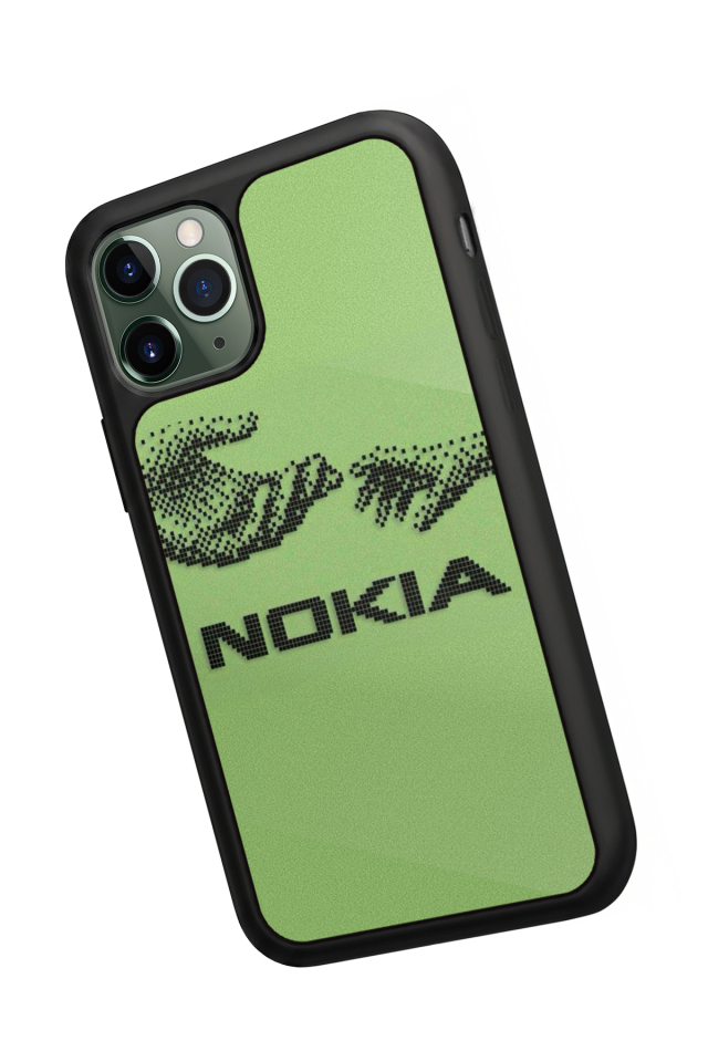 iPhone 11 Pro Uyumlu Nokia Tasarımlı Glossy Premium Kılıf