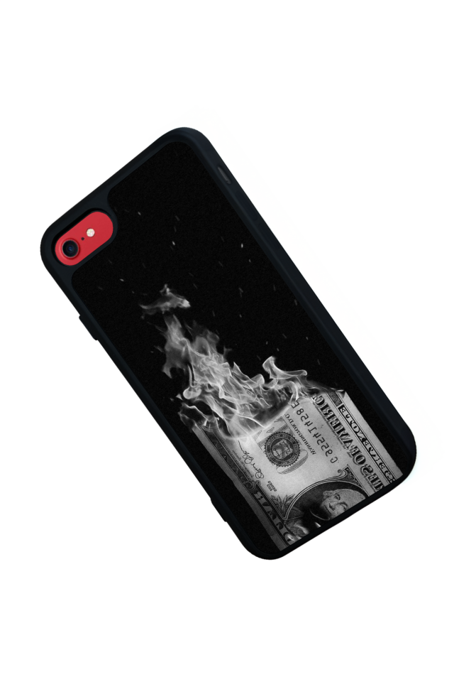 iPhone 8 Uyumlu Para Tasarımlı Glossy Premium Kılıf