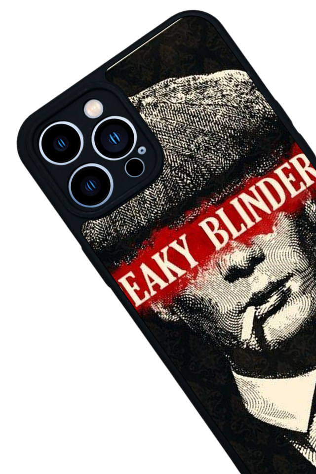iPhone 13 Pro Max Uyumlu Peaky Blinders Tasarımlı Glossy Premium Kılıf