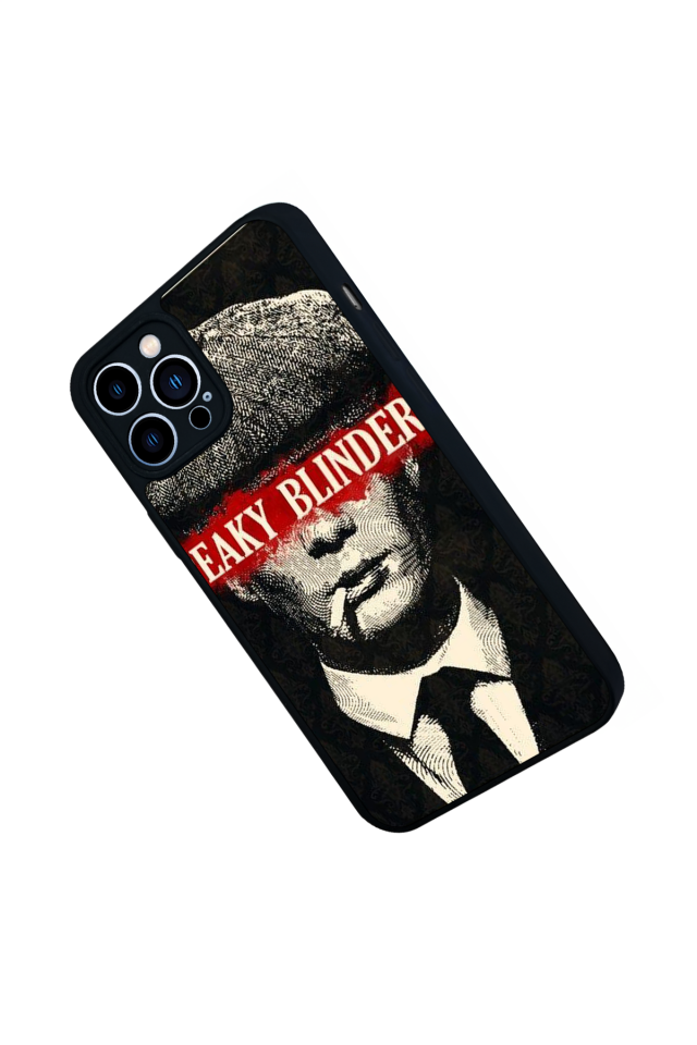 iPhone 13 Pro Max Uyumlu Peaky Blinders Tasarımlı Glossy Premium Kılıf