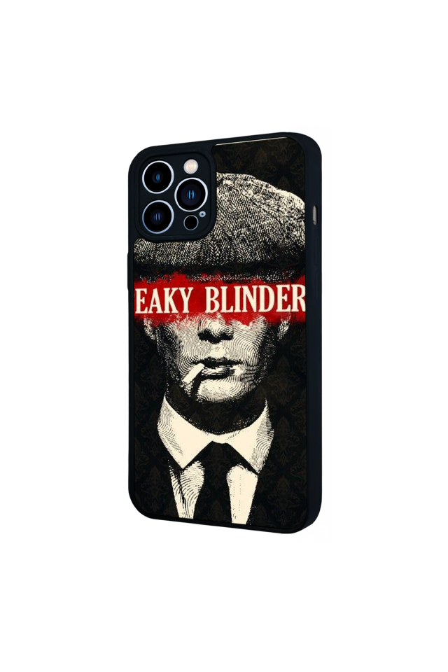 iPhone 13 Pro Max Uyumlu Peaky Blinders Tasarımlı Glossy Premium Kılıf