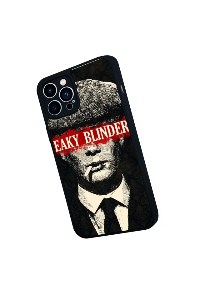 iPhone 13 Pro Max Uyumlu Peaky Blinders Tasarımlı Glossy Premium Kılıf
