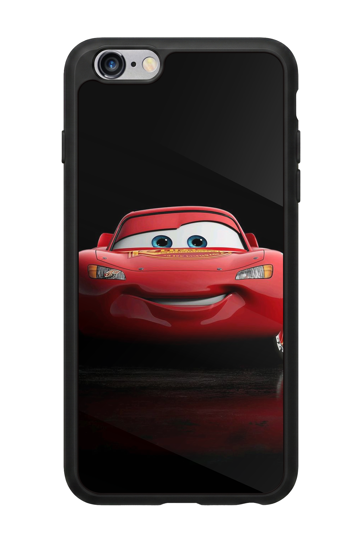 iPhone 6 Plus Uyumlu Şimsek McQueen Tasarımlı Glossy Premium Kılıf
