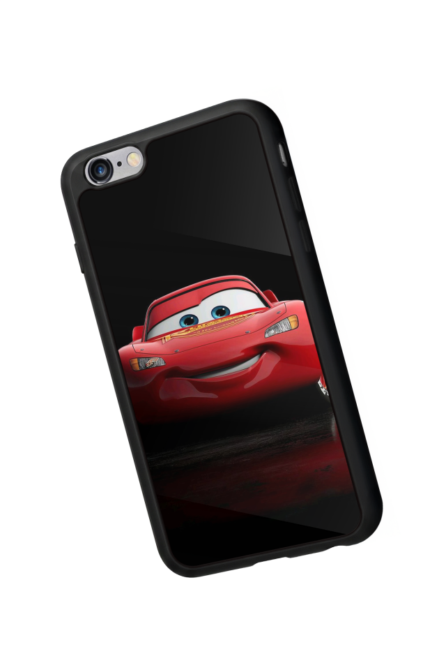 iPhone 6 Plus Uyumlu Şimsek McQueen Tasarımlı Glossy Premium Kılıf