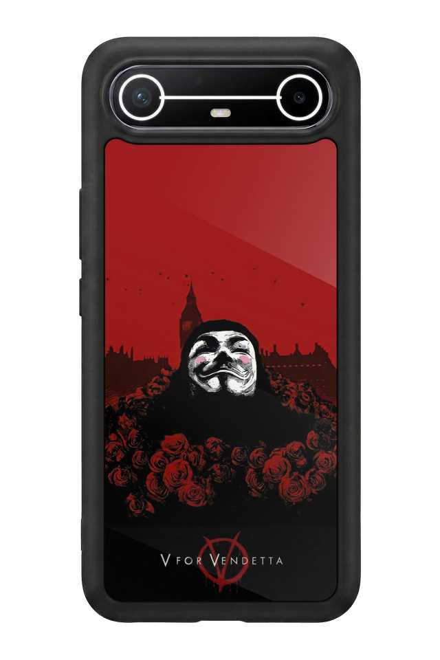 Tecno Spark Slim 5G Uyumlu Vendetta Tasarımlı Glossy Premium Kılıf