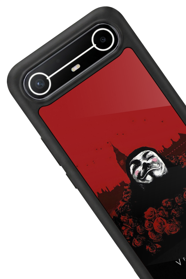 Tecno Spark Slim 5G Uyumlu Vendetta Tasarımlı Glossy Premium Kılıf