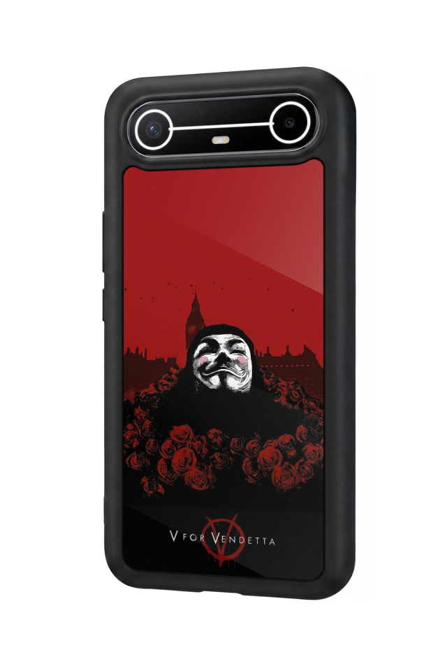 Tecno Spark Slim 5G Uyumlu Vendetta Tasarımlı Glossy Premium Kılıf