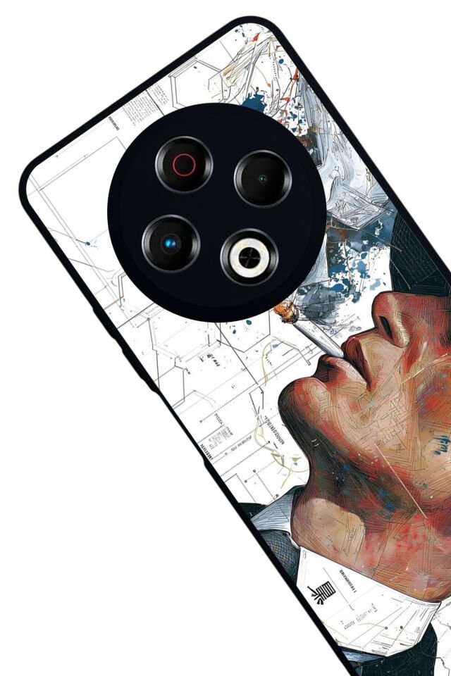 Tecno Spark 30 Uyumlu Peaky Blinders Tasarımlı Glossy Premium Kılıf