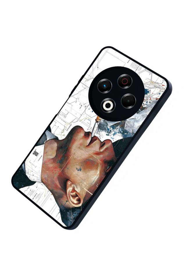 Tecno Spark 30 Uyumlu Peaky Blinders Tasarımlı Glossy Premium Kılıf