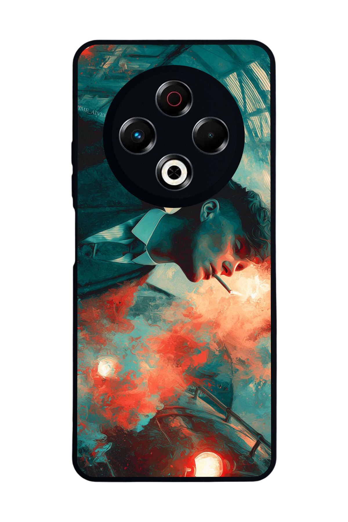 Tecno Spark 30 Uyumlu Peaky Blinders Tasarımlı Glossy Premium Kılıf