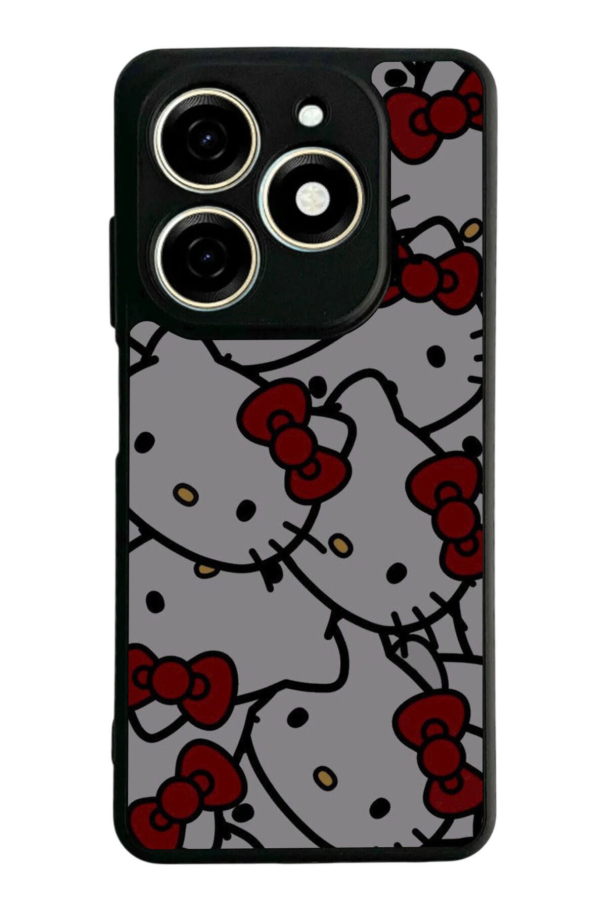 Infınıx Smart 8 Pro Uyumlu HelloKitty Tasarımlı Glossy Premium Kılıf