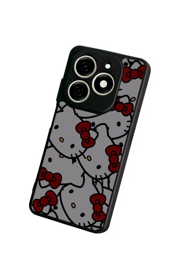 Infınıx Smart 8 Pro Uyumlu HelloKitty Tasarımlı Glossy Premium Kılıf