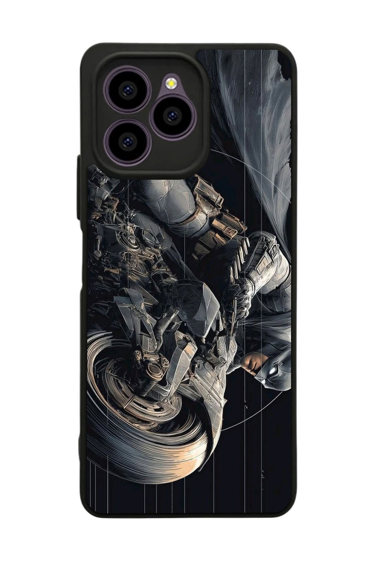 Omix X6 Uyumlu Batman Tasarımlı Glossy Premium Kılıf