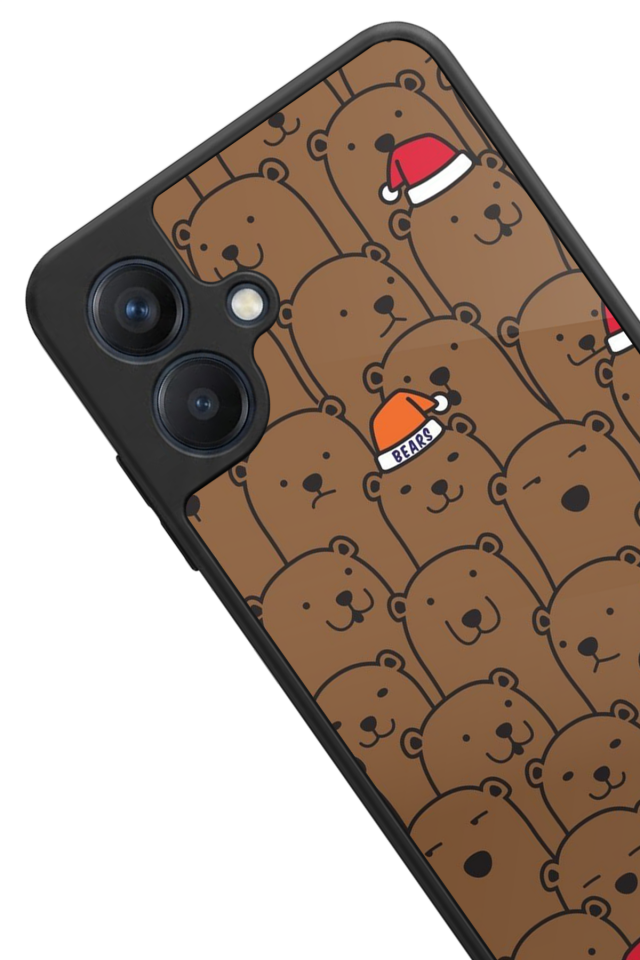 Samsung Galaxy A07 Uyumlu Ayı Tasarımlı Glossy Premium Kılıf