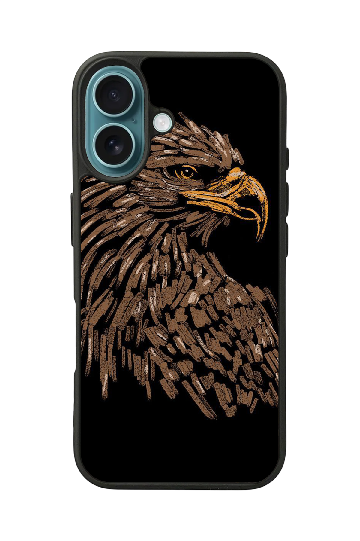 iPhone 16 Uyumlu Besiktas Tasarımlı Glossy Premium Kılıf