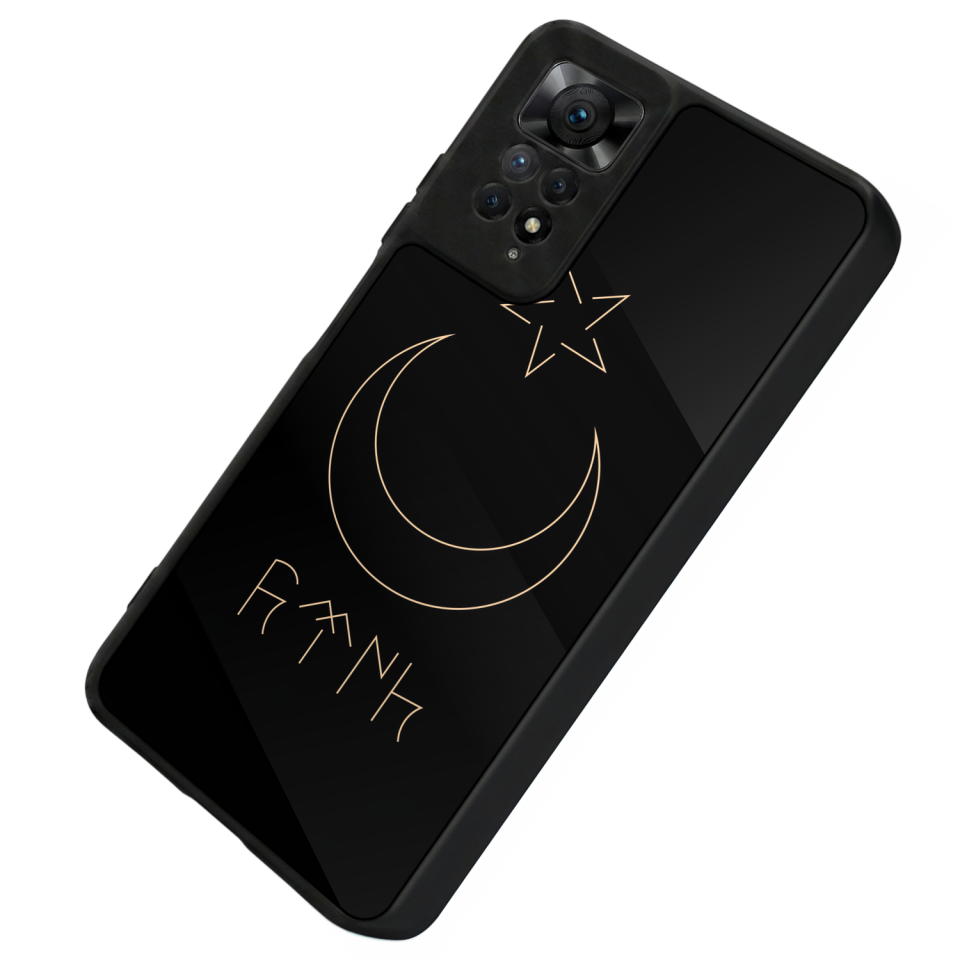 Xiaomi Redmi Note 11 Pro Uyumlu Bozkurt Tasarımlı Glossy Premium Kılıf