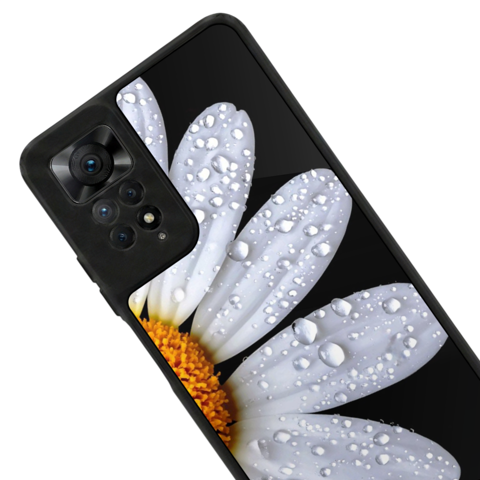 Xiaomi Redmi Note 12 Pro Uyumlu Cicek Tasarımlı Glossy Premium Kılıf