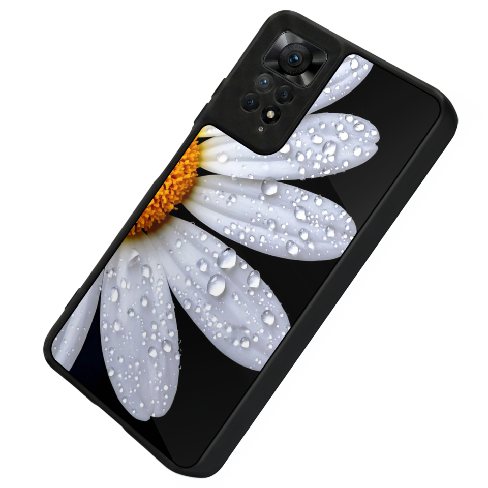 Xiaomi Redmi Note 12 Pro Uyumlu Cicek Tasarımlı Glossy Premium Kılıf