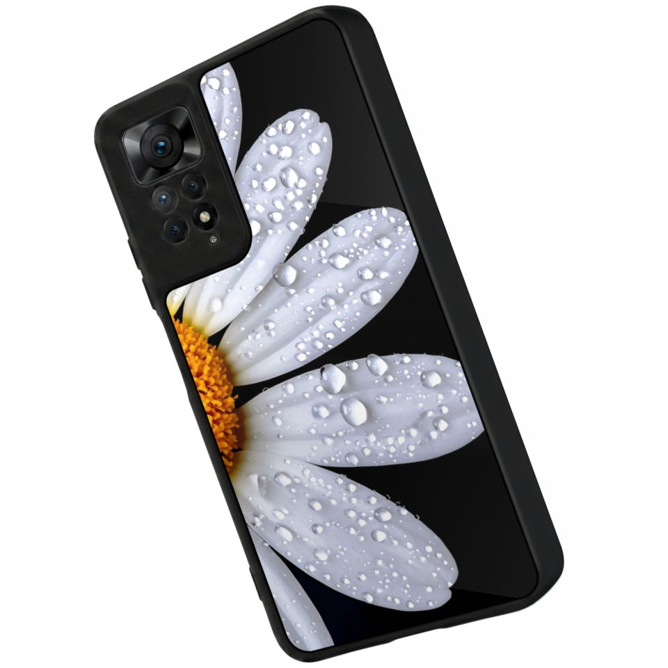 Xiaomi Redmi Note 12 Pro Uyumlu Cicek Tasarımlı Glossy Premium Kılıf