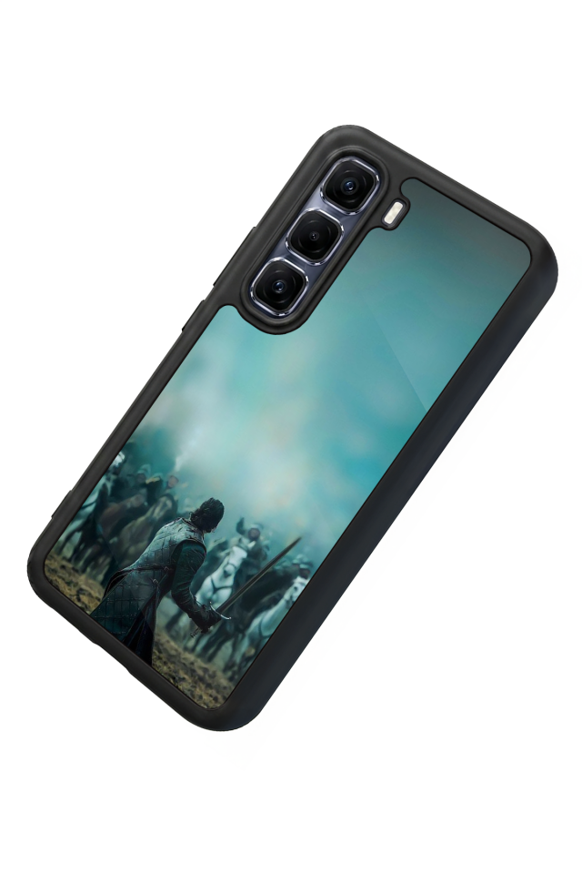 Infinix Hot 60 Pro Plus Uyumlu GameOfThrones Tasarımlı Glossy Premium Kılıf