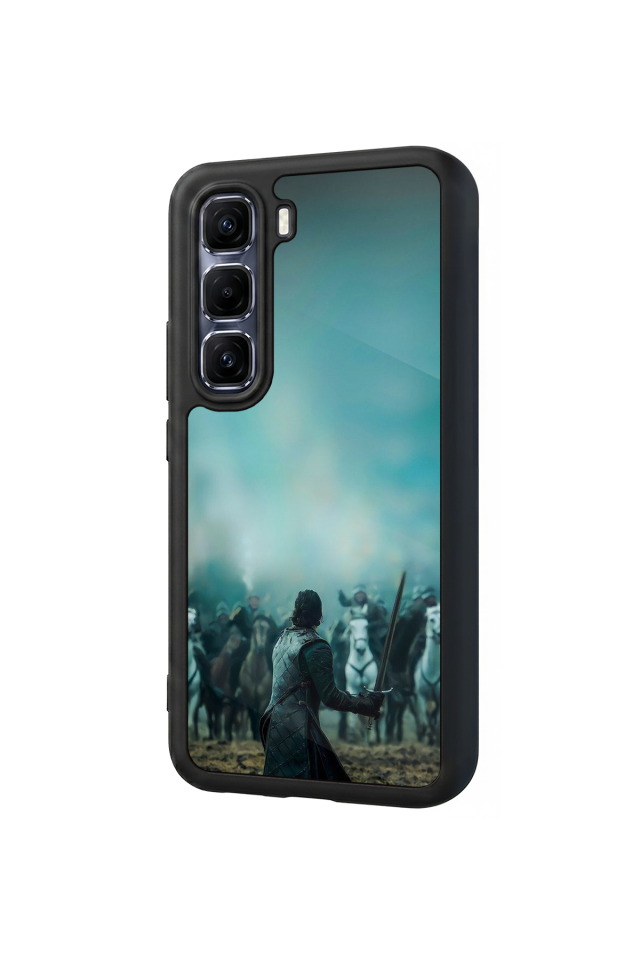 Infinix Hot 60 Pro Plus Uyumlu GameOfThrones Tasarımlı Glossy Premium Kılıf