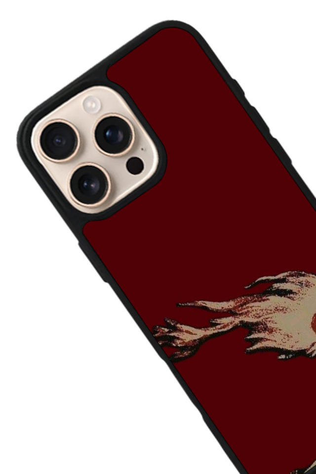 iPhone 14 Pro Uyumlu Kalp Love Tasarımlı Glossy Premium Kılıf