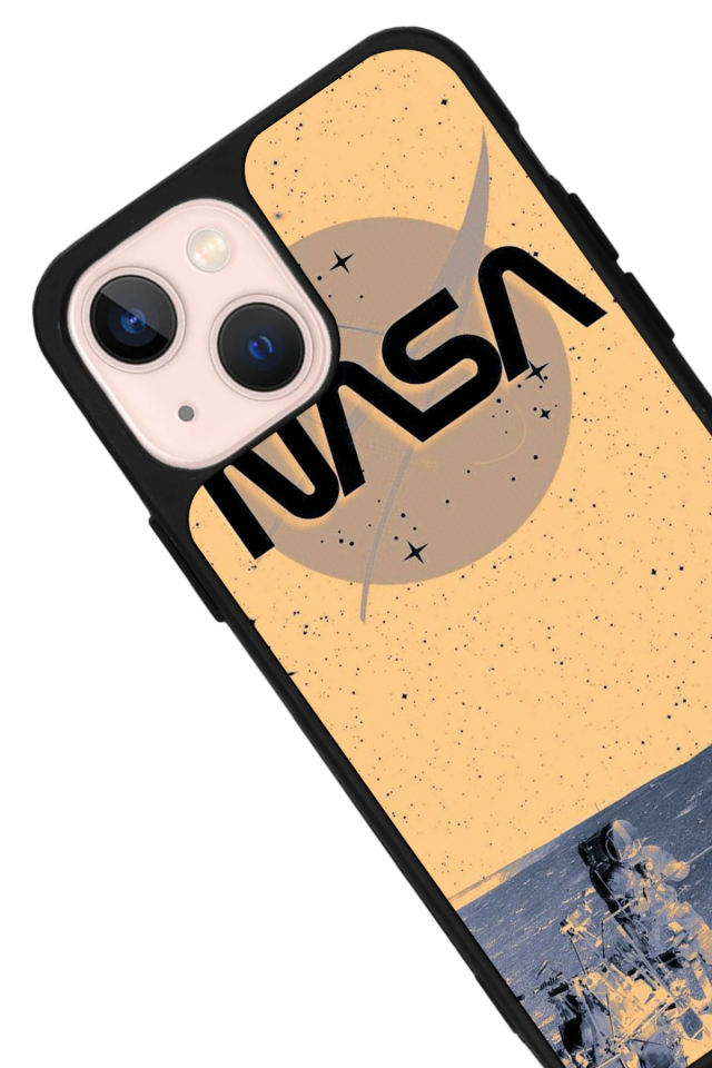 iPhone 14 Plus Uyumlu Nasa Tasarımlı Glossy Premium Kılıf