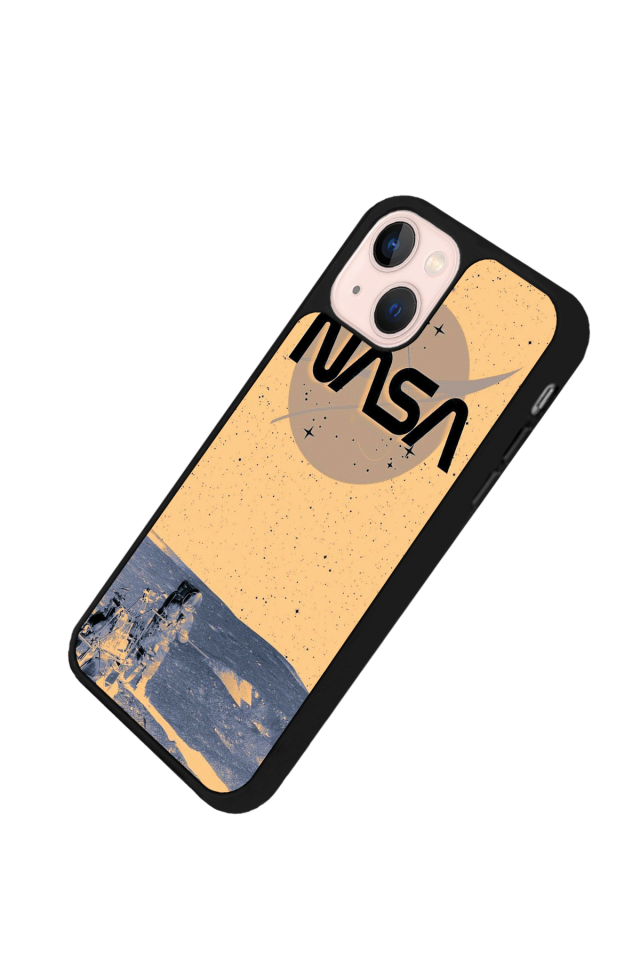 iPhone 14 Plus Uyumlu Nasa Tasarımlı Glossy Premium Kılıf