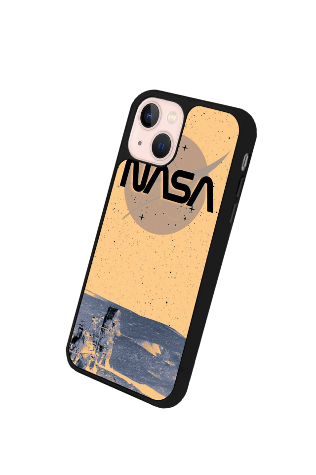 iPhone 14 Plus Uyumlu Nasa Tasarımlı Glossy Premium Kılıf