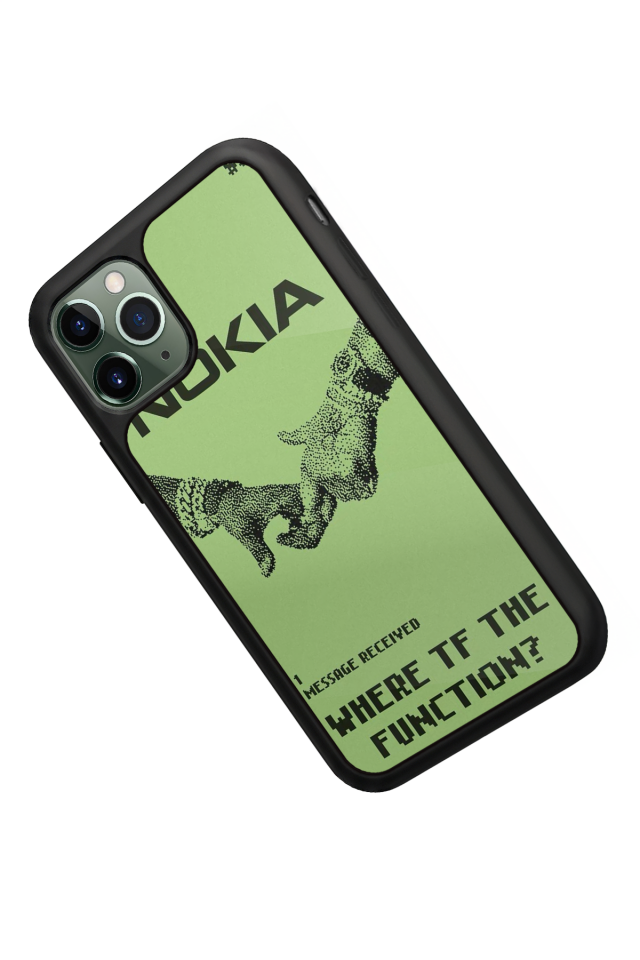 iPhone 11 Pro Uyumlu Nokia Tasarımlı Glossy Premium Kılıf