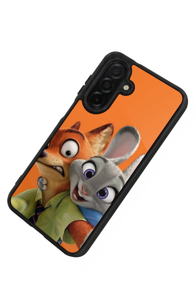 Samsung Galaxy A56 Uyumlu Zootropolis Tasarımlı Glossy Premium Kılıf
