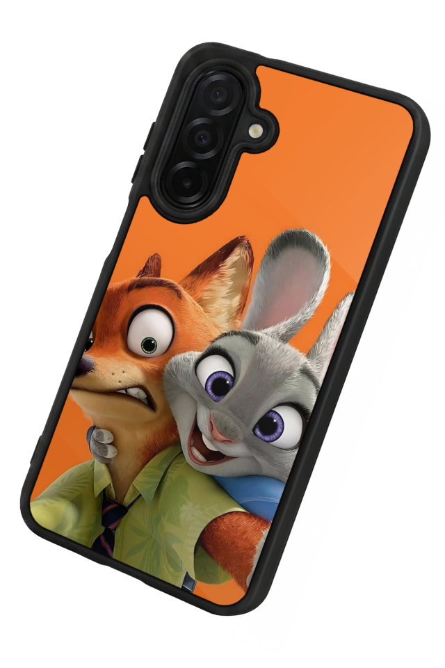 Samsung Galaxy A56 Uyumlu Zootropolis Tasarımlı Glossy Premium Kılıf