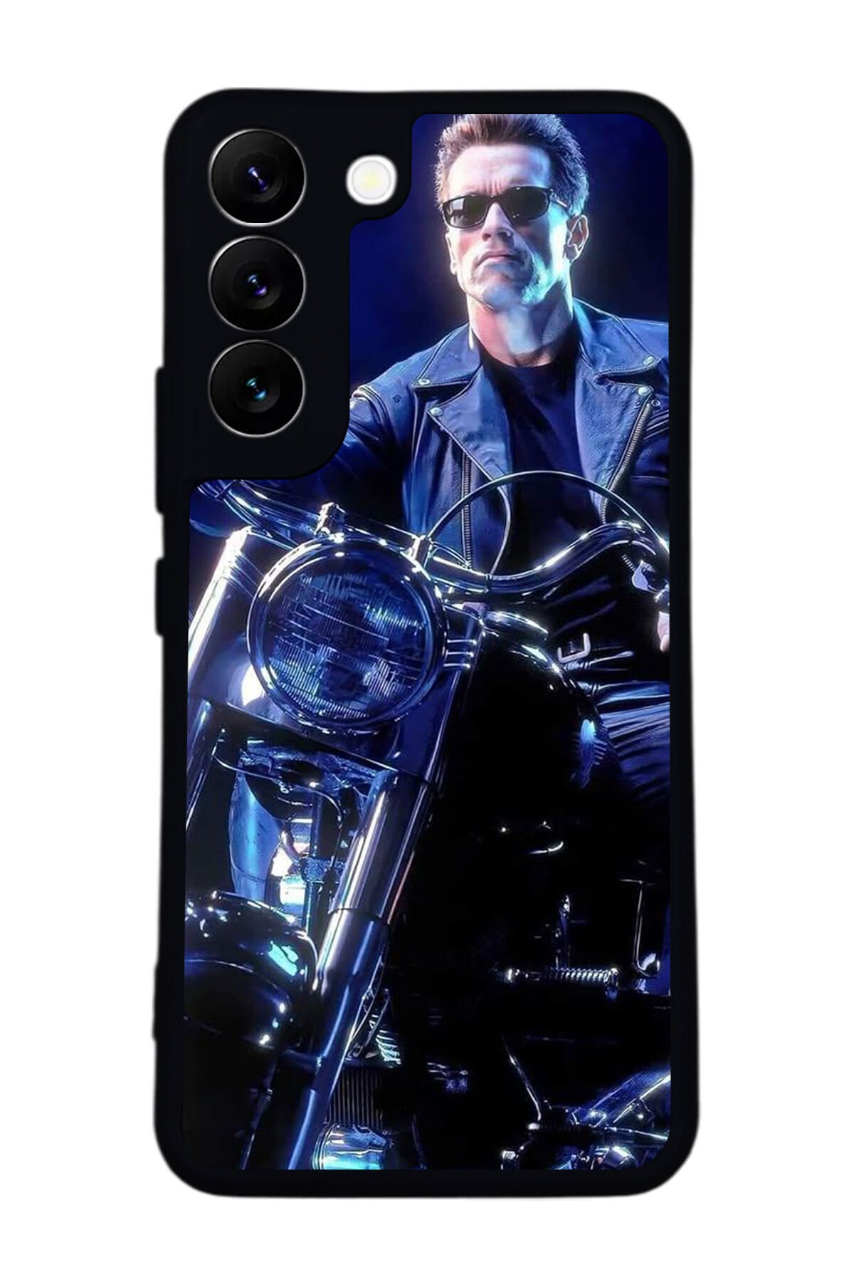 Samsung Galaxy S22 Uyumlu Terminator Tasarımlı Glossy Premium Kılıf