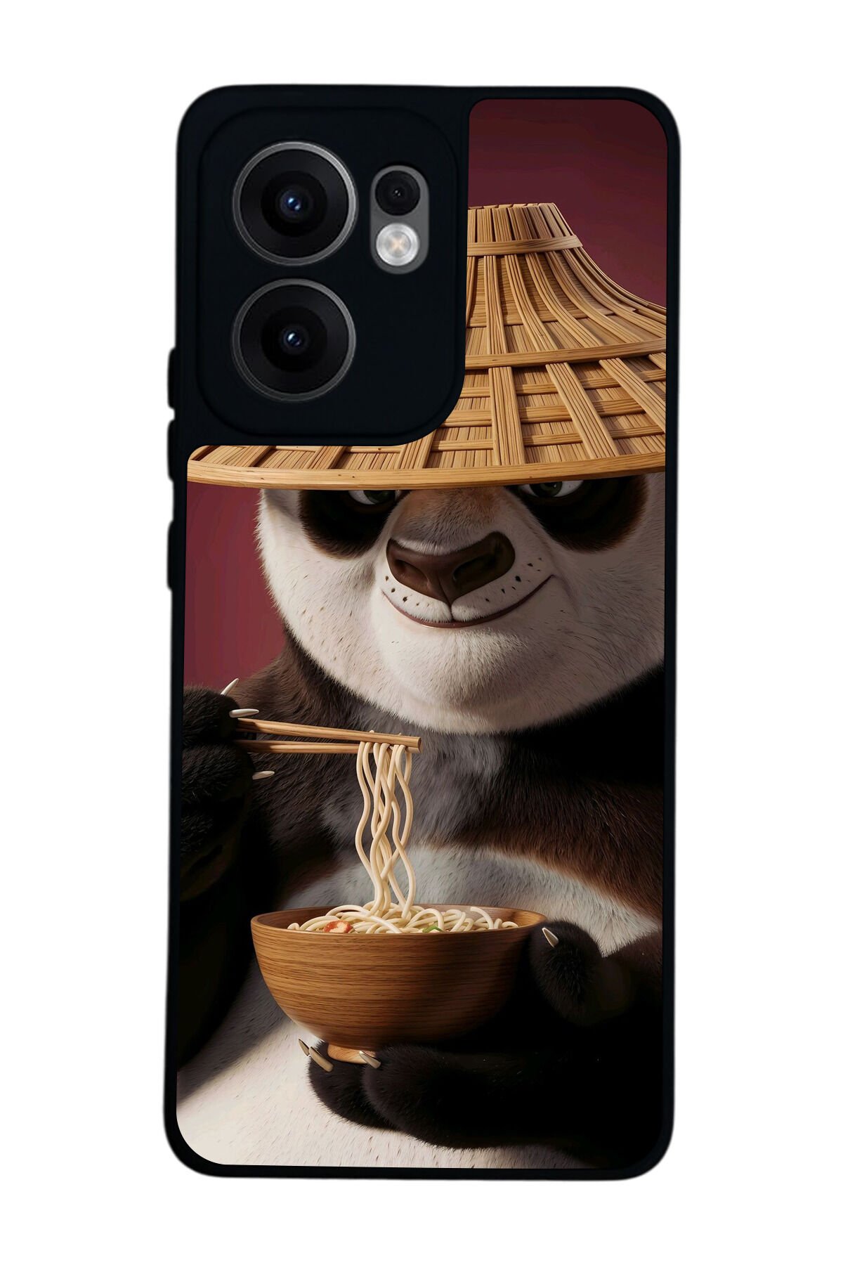 Oppo Reno 13F Uyumlu Kung Fu Panda Tasarımlı Glossy Premium Kılıf